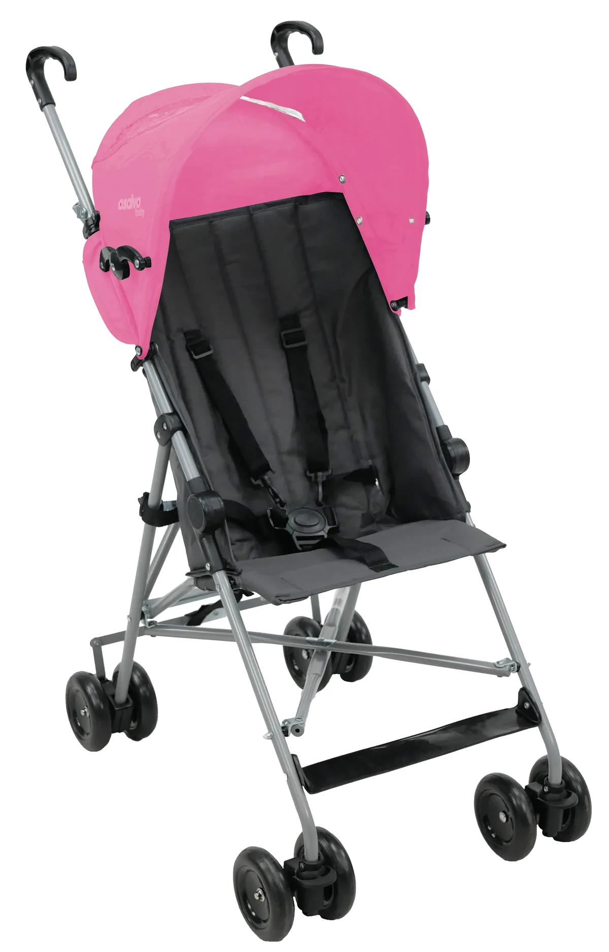 Asalvo Klapvogn Moving, Pink - billede 1