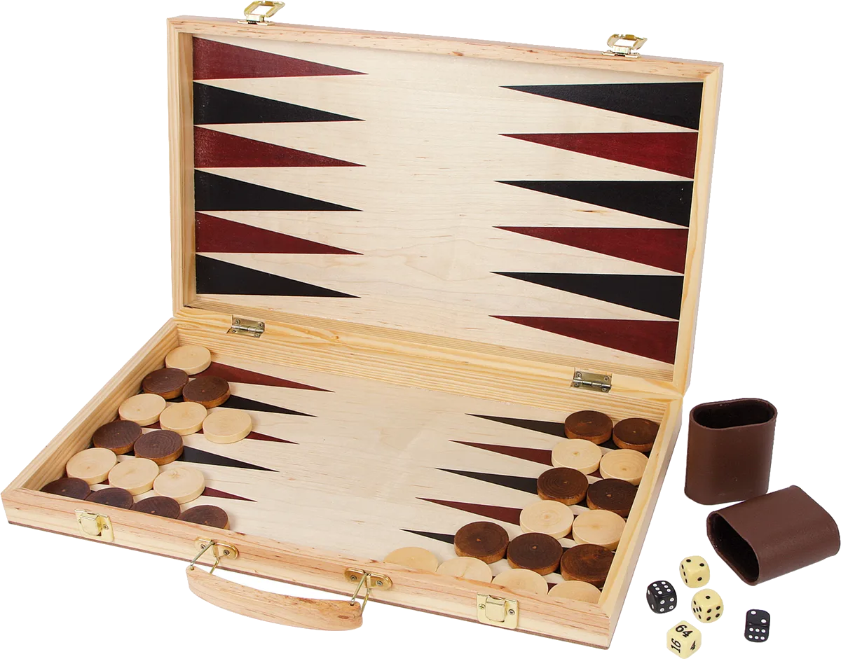 small foot Skak og Backgammon Spil - billede 1