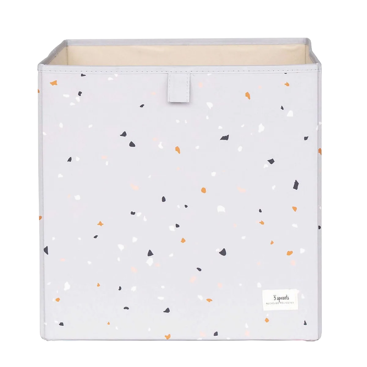 3 Sprouts Opbevaringskasse, Terrazzo/Lysegrå - billede 1