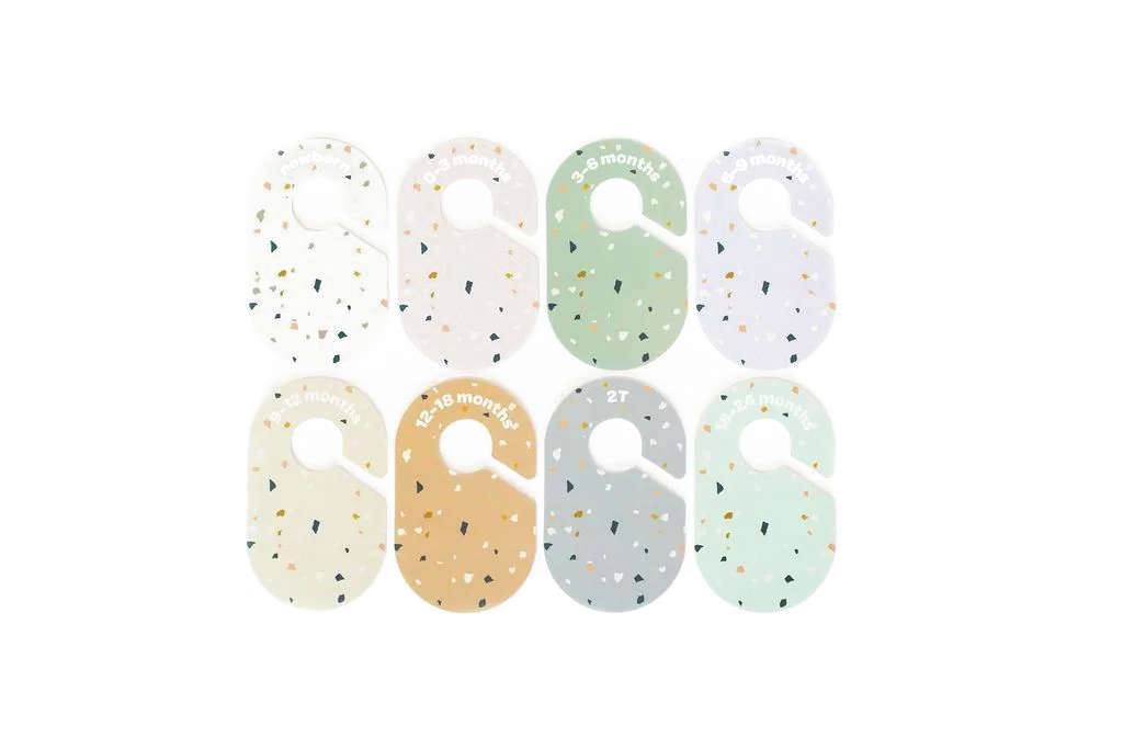 3 Sprouts Skabsdeler (8 stk.), Terrazzo - billede 1
