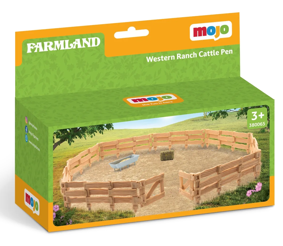 Mojo Western Ranch dyreindhegning (11 dele), Land liv - billede 1