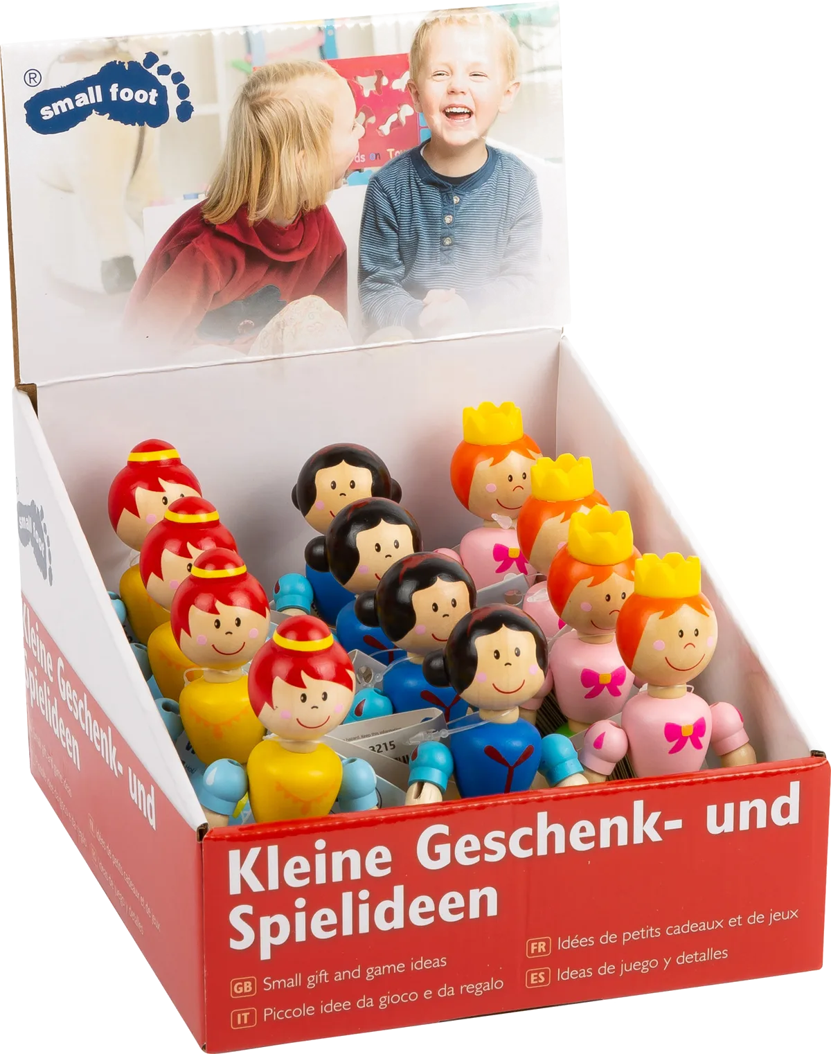 small foot Display Fleksible Prinsesser (12stk) - billede 1