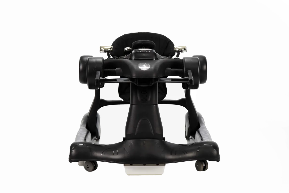 Asalvo Gåvogn Andador F1, Sort - billede 1