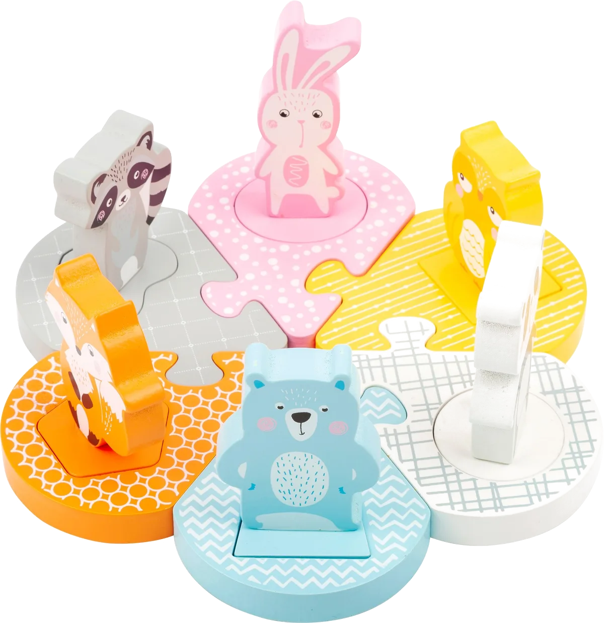 small foot Puslespil Mix, Pastel - billede 1